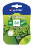 Флеш Диск Verbatim 8Gb Store n Go Mini Elements Earth 98160 USB2.0 зеленый/рисунок