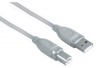Кабель Hama H-45021 00045021 USB A(m) USB B(m) 1.8м серый