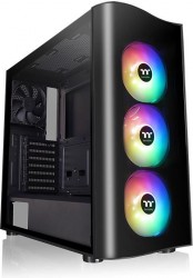 Корпус Thermaltake View 23 TG ARGB черный без БП ATX 6x120mm 3x140mm 2xUSB3.0 audio bott PSU