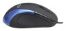 Мышь Oklick 235M черный/синий оптическая (800dpi) USB (2but)