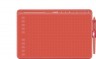 Графический планшет Huion HS611 USB Type-C красный