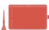 Графический планшет Huion HS611 USB Type-C красный