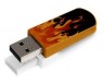 Флеш Диск Verbatim 8Gb Store n Go Mini Elements Fire 98158 USB2.0 оранжевый/рисунок