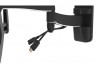 Кронштейн для телевизора Hama Fullmotion TV Premium черный 32"-65" макс.50кг настенный