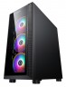 Корпус Formula V-LINE F-3 черный без БП ATX 3x120mm 2xUSB2.0 1xUSB3.0 audio bott PSU