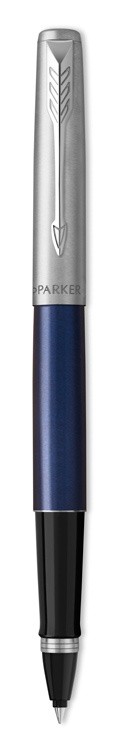 Ручка роллер Parker Jotter Core T63 (2089228) Royal Blue синий/серебристый M черные чернила подар.кор.