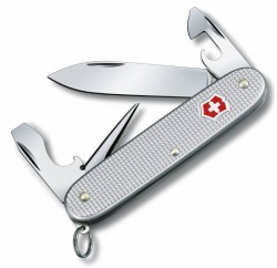 Нож перочинный Victorinox Pioneer Alox (0.8201.26) 93мм 8функций серебристый карт.коробка