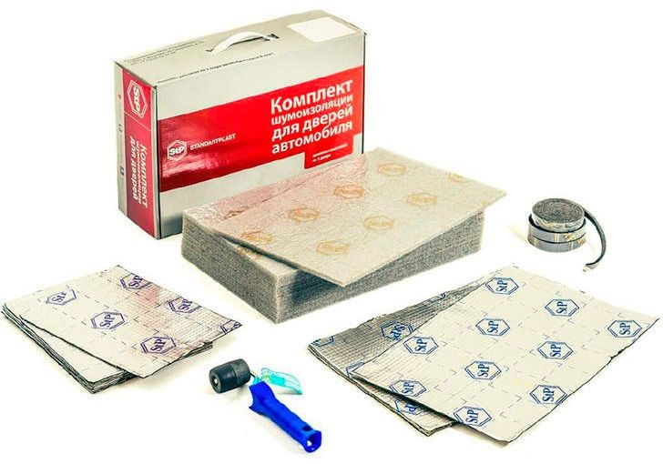 Шумоизоляция Stp Комплект шумоизоляции для дверей эконом (компл.:1шт)