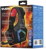 Наушники с микрофоном Sven AP-U880MV черный/красный 2.2м мониторные оголовье