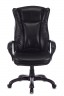 Кресло руководителя Бюрократ CH-879N черный Leather Venge Black искусственная кожа крестовина пластик