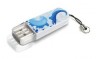 Флеш Диск Verbatim 8Gb Store n Go Mini Elements Water 98159 USB2.0 голубой