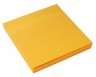 Блок самоклеящийся бумажный Silwerhof 682161-07 76x76мм 100лист. 75г/м2 неон оранжевый