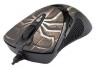 Мышь A4Tech Oscar Editor XL-747H коричневый/рисунок лазерная (3600dpi) USB2.0 (6but)
