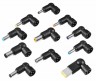 Блок питания Ippon SD90U автоматический 90W 15V-19.5V 11-connectors 4.5A 1xUSB 2.1A от бытовой электросети LСD индикатор