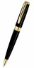 Ручка шариковая Waterman Exception Slim (S0636960) Black GT M синие чернила подар.кор.