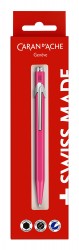 Ручка шариковая Carandache Office 849 Fluo (849.690) фиолетовый M синие чернила блистер