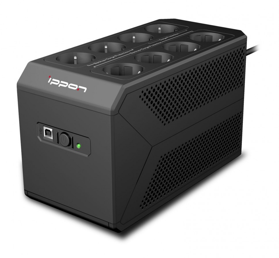 Источник бесперебойного питания Ippon Back Comfo Pro II 1050 600Вт 1050ВА