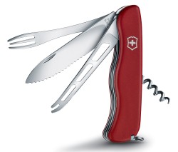 Нож перочинный Victorinox Cheese Master (0.8313.W) 111мм 8функций красный карт.коробка