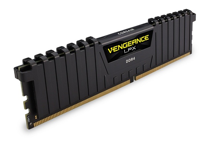 Память DDR4 4Gb 2400MHz Corsair CMK4GX4M1A2400C14 RTL PC4-19200 CL14 DIMM 288-pin 1.2В