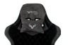 Кресло игровое Zombie VIKING 7 KNIGHT Fabric черный текстиль/эко.кожа с подголов. крестовина металл