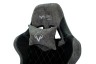 Кресло игровое Zombie VIKING 7 KNIGHT Fabric черный текстиль/эко.кожа с подголов. крестовина металл
