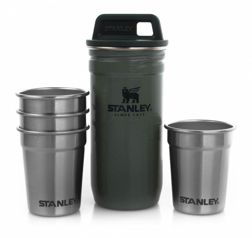 Набор термопосуды Stanley Adventure Nesting Shot Glass Set 0.59л. зеленый (10-01705-039)
