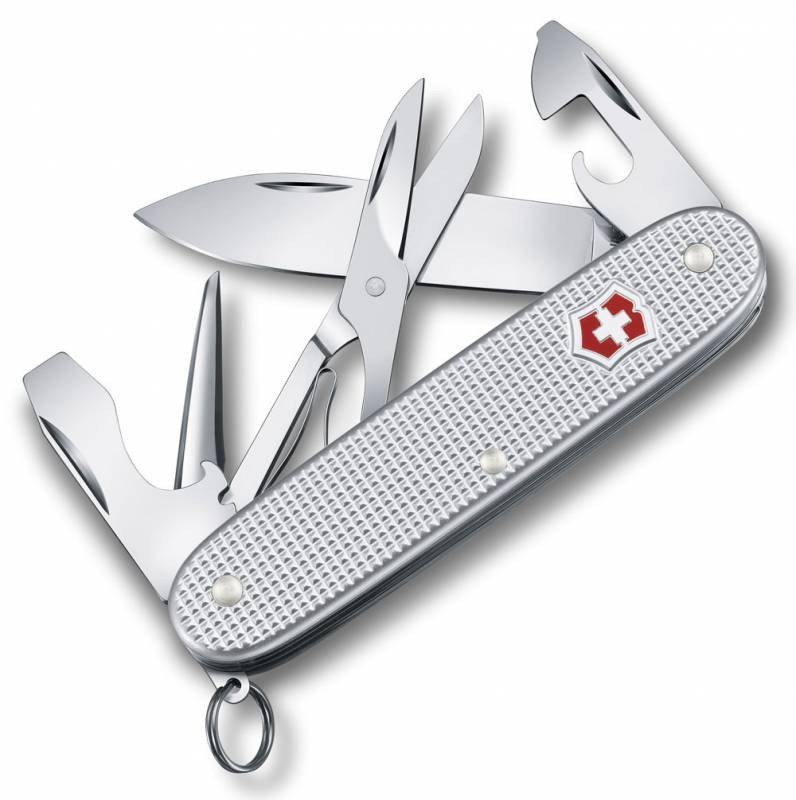 Нож перочинный Victorinox Pioneer X (0.8231.26) 93мм 9функций серебристый карт.коробка