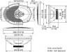 Колонки автомобильные Kenwood KFC-S6976EX 500Вт 87дБ 4Ом 16x23см (6x9дюйм) (ком.:2кол.) коаксиальные трехполосные