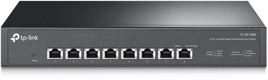 Коммутатор TP-Link TL-SX1008 неуправляемый