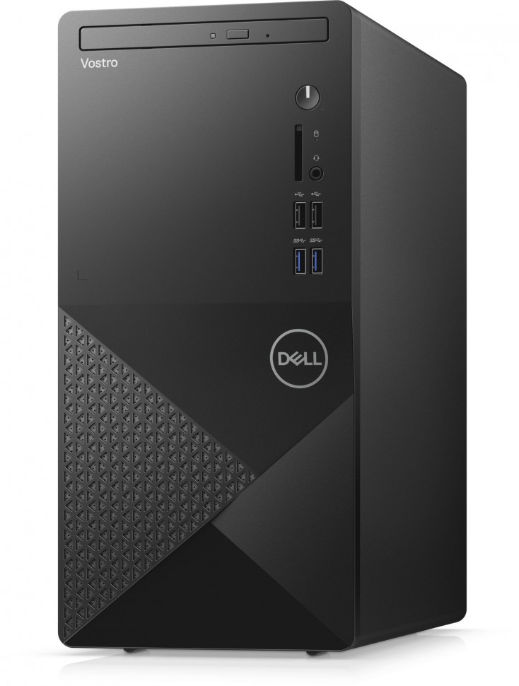 ПК Dell Vostro 3888 MT i5 10400 (2.9)/8Gb/1Tb 7.2k/UHDG 630/DVDRW/CR/Linux/GbitEth/WiFi/BT/260W/клавиатура/мышь/черный