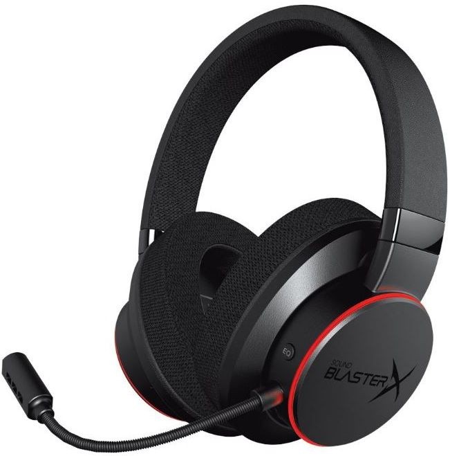 Наушники с микрофоном Creative Sound BlasterX H6 черный 1.5м мониторные оголовье (70GH039000000)