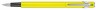 Ручка перьевая Carandache Office 849 Fluo (841.470) желтый флуоресцентный F перо сталь нержавеющая подар.кор.