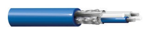 Кабель Belden 9463NH.00305 SF/UTP общий экран в оплётке 1X2X20AWG 78Om FRNC внутренний 305м синий