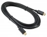 Кабель Digma Power Delivery 60W USB Type-C (m)-USB Type-C (m) 3м черный