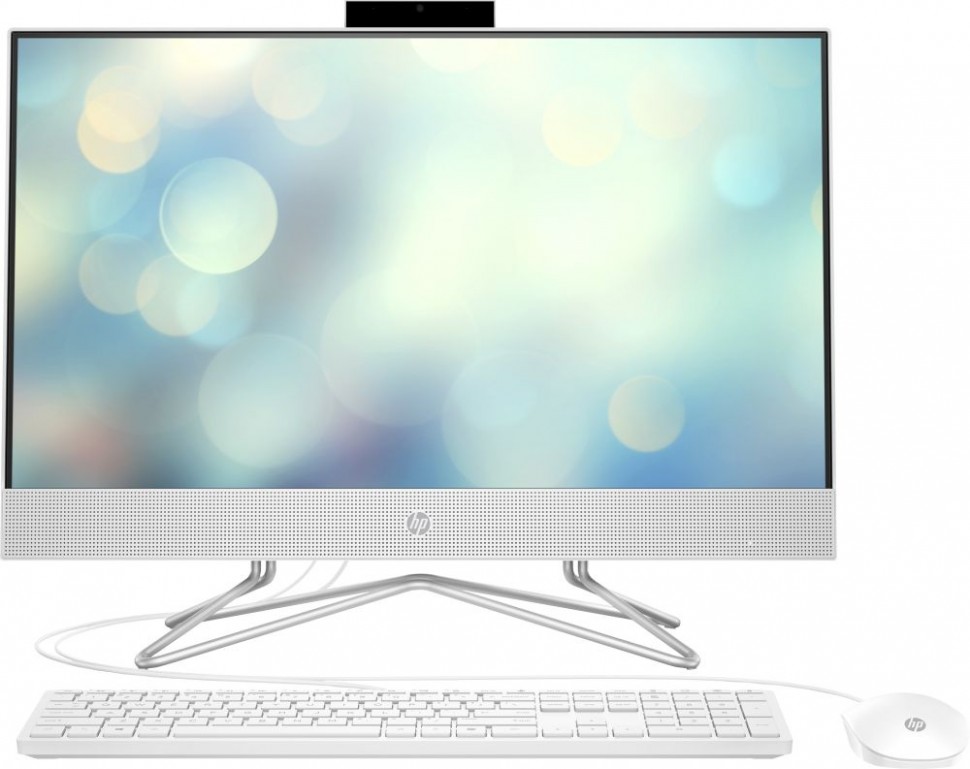 Моноблок HP 24-df0039ur 23.8" Full HD i5 1035 G1 (1)/8Gb/SSD256Gb/UHDG/CR/Free DOS 3.0/GbitEth/WiFi/BT/65W/клавиатура/мышь/Cam/белый 1920x1080