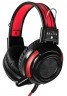Наушники с микрофоном Оклик HS-G300 ARMAGEDDON черный/красный 2.5м мониторные оголовье (AH-V1)
