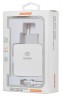 Сетевое зар./устр. Digma DGPD-45W-WG 3A+2.4A PD универсальное кабель USB Type C белый