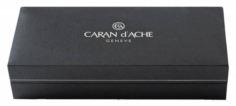 Ручка роллер Carandache Leman (4779.496) Black lacquered matte SP подар.кор.