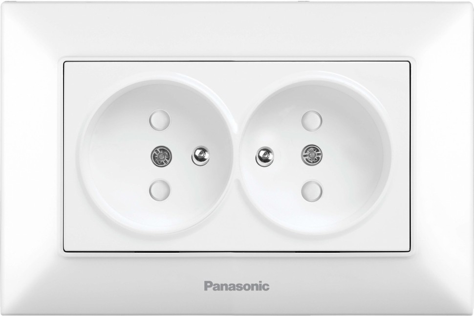 Розетка силовая Panasonic Arkedia Slim (WNTC02042WH-RU) скрыт. IP20 белый (упак.:1шт)