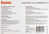 Кронштейн для телевизора Buro FL1 черный 14"-48" макс.35кг настенный поворотно-выдвижной и наклонный