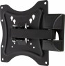 Кронштейн для телевизора Buro FL1 черный 14"-48" макс.35кг настенный поворотно-выдвижной и наклонный