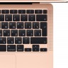 Ноутбук Apple MacBook Air M1 MGND3RU/A M1/8Gb/SSD256Gb/семиядерный/13.3"/IPS (2560x1600)/Mac OS/gold/WiFi/BT/Cam