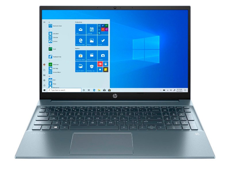 Ноутбук HP Pavilion 15-eh0004ur Athlon Gold 3150U/8Gb/SSD256Gb/AMD Radeon/15.6"/IPS/FHD (1920x1080)/Windows 10/blue/WiFi/BT/Cam