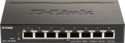 Коммутатор D-Link DGS-1100-08PLV2/A1A 8G 4PoE+ 80W настраиваемый