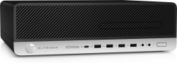 ПК HP EliteDesk 800 G5 SFF i5 9500 (3)/8Gb/1Tb 7.2k/UHDG 630/DVDRW/Windows 10 Professional 64/GbitEth/250W/клавиатура/мышь/черный