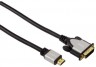 Кабель Hama H-54533 00054533 DVI-D (m) HDMI (m) 1.8м черный