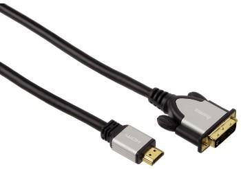 Кабель Hama H-54533 00054533 DVI-D (m) HDMI (m) 1.8м черный