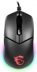 Мышь MSI Clutch GM11 черный оптическая (5000dpi) USB (6but)