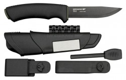 Нож Morakniv Bushcraft Survival (11835) стальной разделочный лезв.109мм прямая заточка черный
