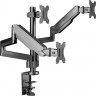 Кронштейн для мониторов Onkron G280 черный 13"-32" макс.24кг настольный поворот и наклон верт.перемещ.
